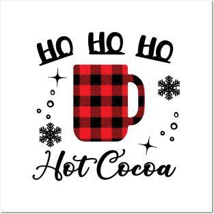 Hot Cocoa. Christmas design Posters and Art